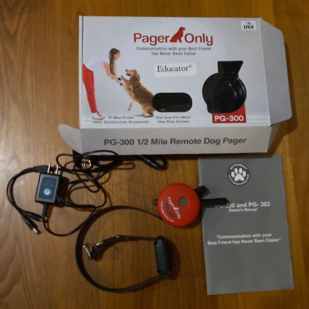 E collar remote training system vibrate and beep only
